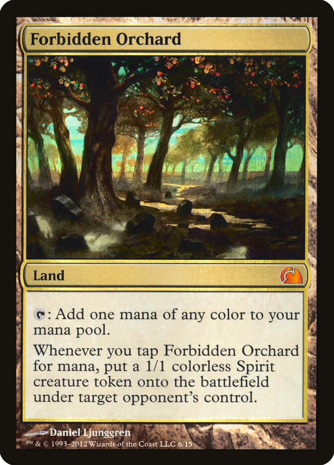 Pomar Proibido / Forbidden Orchard - Magic: The Gathering - MoxLand
