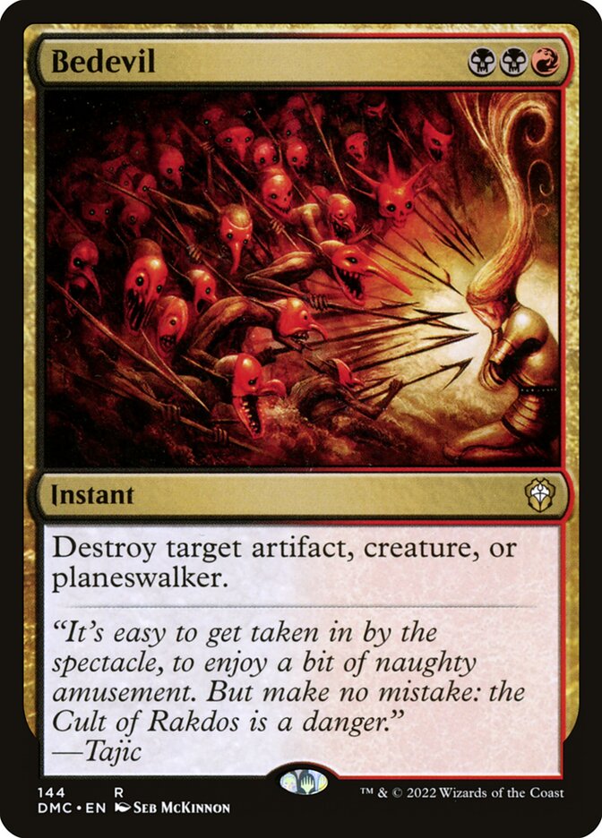 Atormentar / Bedevil - Magic: The Gathering - MoxLand
