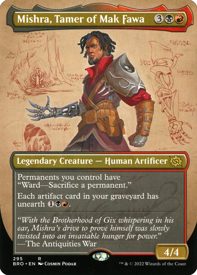 Mishra, Domador de Mak Fawa / Mishra, Tamer of Mak Fawa - Magic: The Gathering - MoxLand