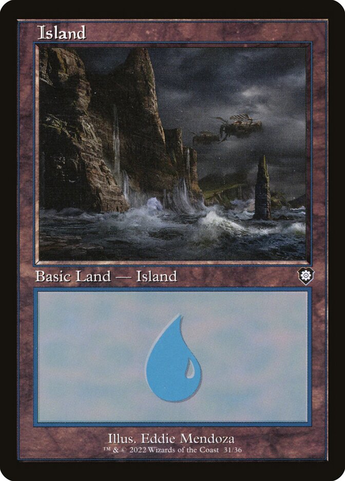 Ilha / Island - Magic: The Gathering - MoxLand