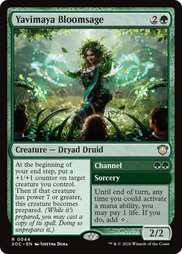 Yavimaya Bloomsage - Magic: The Gathering - MoxLand