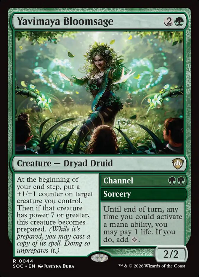 Yavimaya Bloomsage - Magic: The Gathering - MoxLand