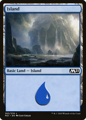 Ilha / Island - Magic: The Gathering - MoxLand