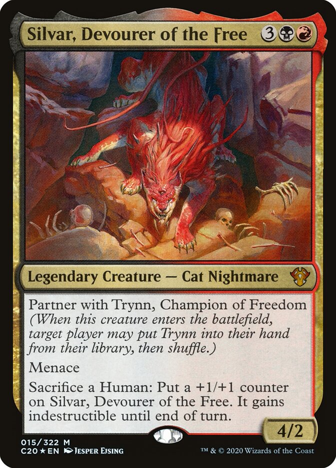 Silvar, Devorador dos Livres / Silvar, Devourer of the Free - Magic: The Gathering - MoxLand