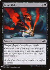 Laceração Mental / Mind Rake - Magic: The Gathering - MoxLand