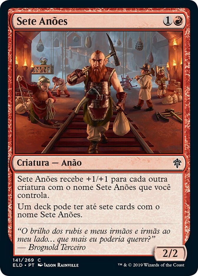 Sete Anões / Seven Dwarves - Magic: The Gathering - MoxLand