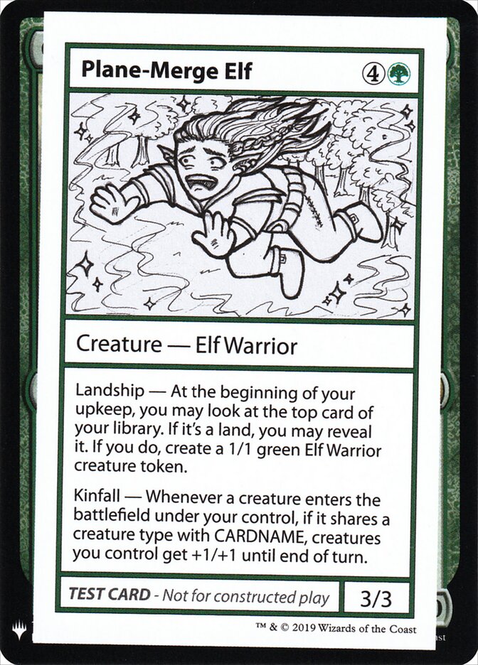Plane-Merge Elf - Magic: The Gathering - MoxLand