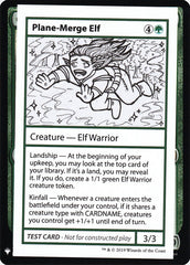 Plane-Merge Elf - Magic: The Gathering - MoxLand