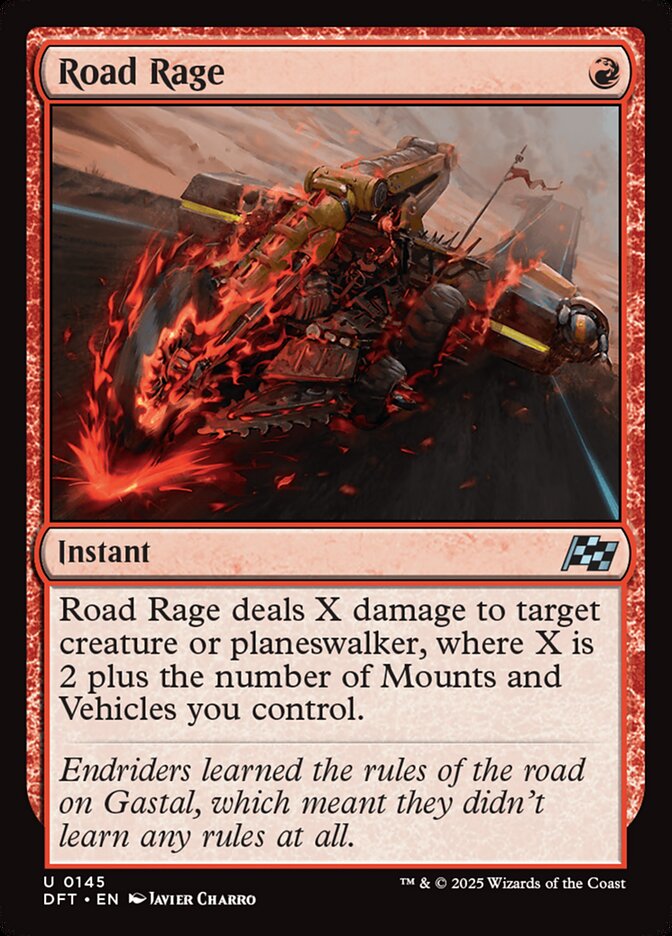 Fúria ao Volante / Road Rage - Magic: The Gathering - MoxLand