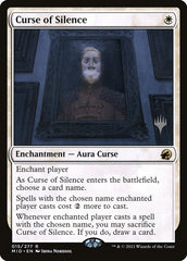 Maldição do Silêncio / Curse of Silence - Magic: The Gathering - MoxLand