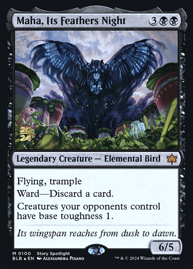 Maha, Its Feathers Night - Magic: The Gathering - MoxLand