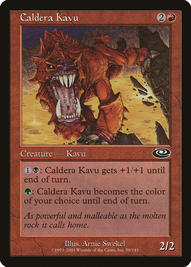 Kavu da Caldeira / Caldera Kavu - Magic: The Gathering - MoxLand