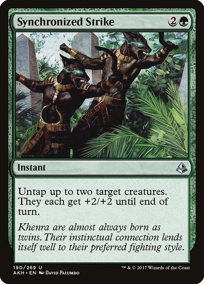 Golpe Sincronizado / Synchronized Strike - Magic: The Gathering - MoxLand