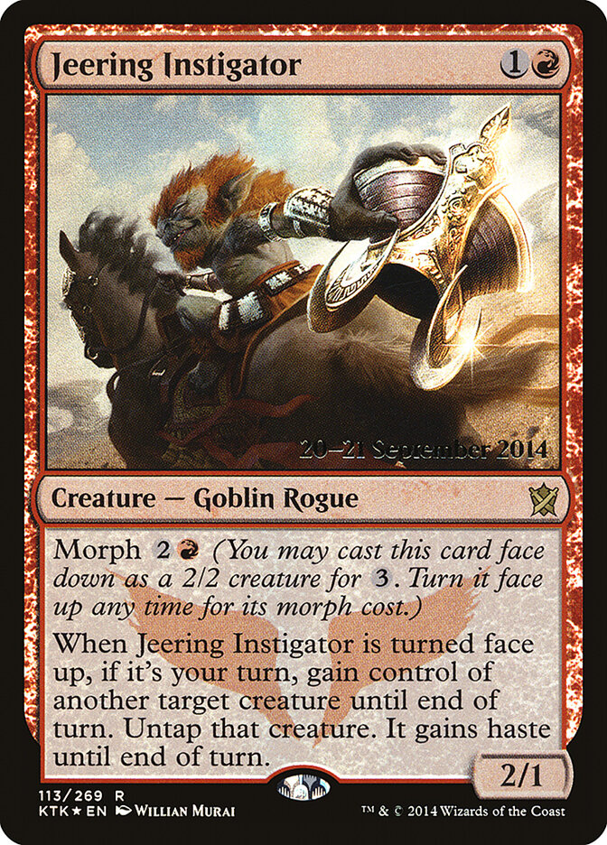 Instigador Zombeteiro / Jeering Instigator - Magic: The Gathering - MoxLand