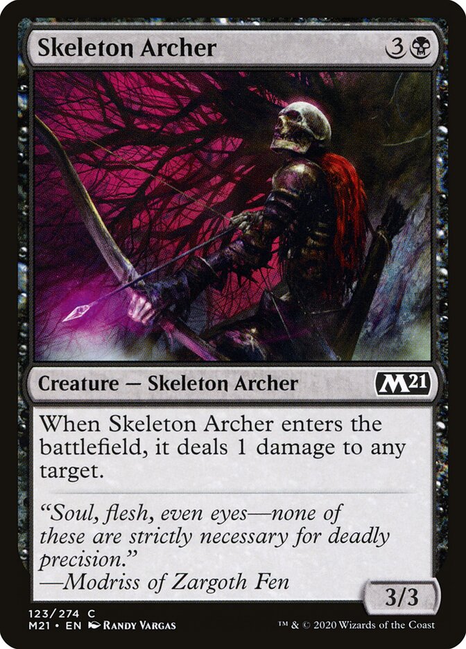 Arqueiro Esquelético / Skeleton Archer - Magic: The Gathering - MoxLand