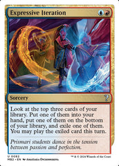 Iteração Expressiva / Expressive Iteration - Magic: The Gathering - MoxLand