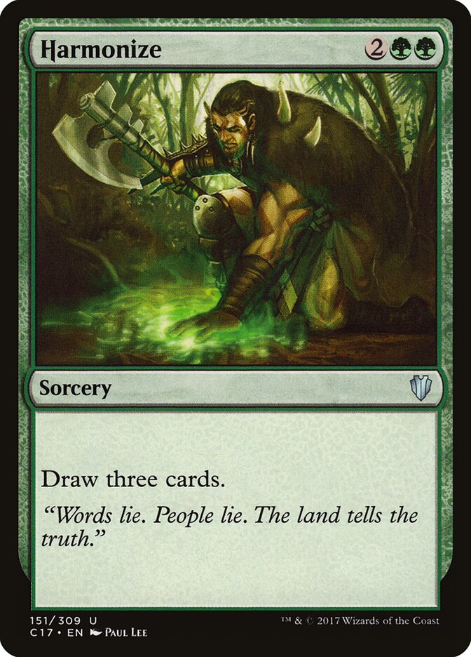 Harmonizar / Harmonize - Magic: The Gathering - MoxLand