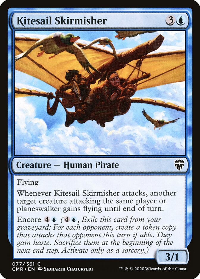 Escaramuçador do Aeroveleiro / Kitesail Skirmisher - Magic: The Gathering - MoxLand