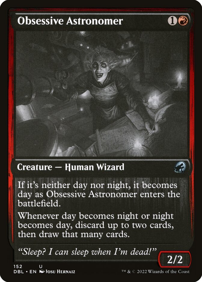 Astrônomo Obsessivo / Obsessive Astronomer - Magic: The Gathering - MoxLand