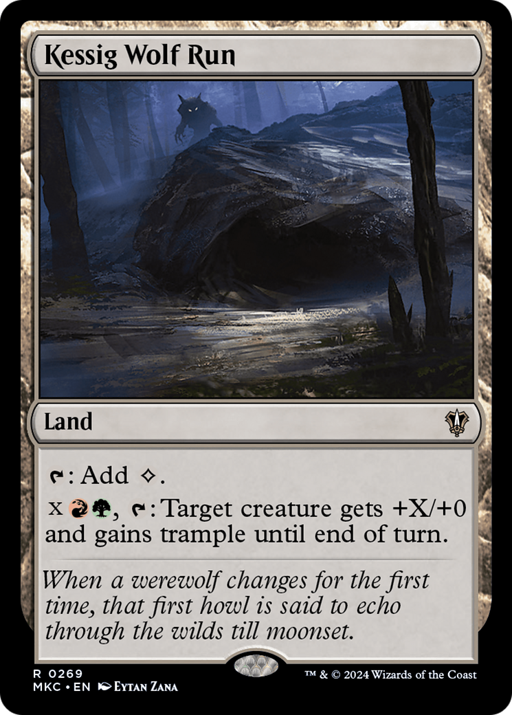 Toca do Lobo de Kessig / Kessig Wolf Run - Magic: The Gathering - MoxLand