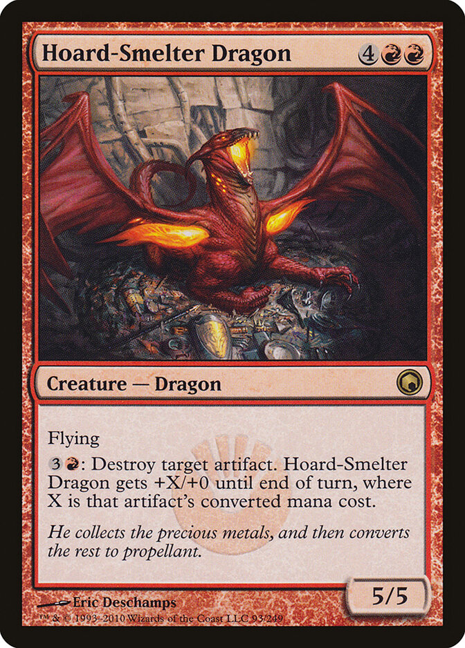 Dragão Fundidor de Tesouro / Hoard-Smelter Dragon - Magic: The Gathering - MoxLand