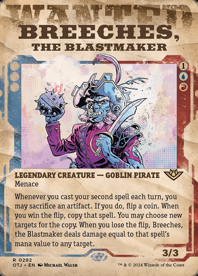 Bermuda, o Explodidor / Breeches, the Blastmaker - Magic: The Gathering - MoxLand