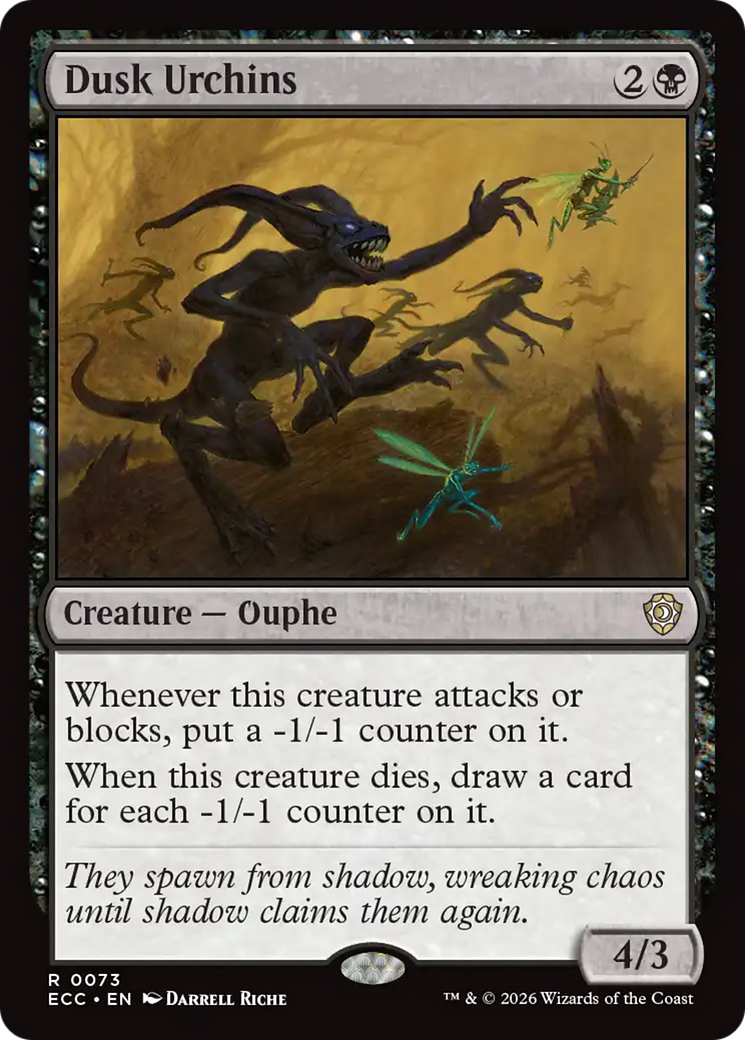 Diabinhos do Crepúsculo / Dusk Urchins - Magic: The Gathering - MoxLand