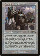 Karn, o Grande Criador / Karn, the Great Creator - Magic: The Gathering - MoxLand