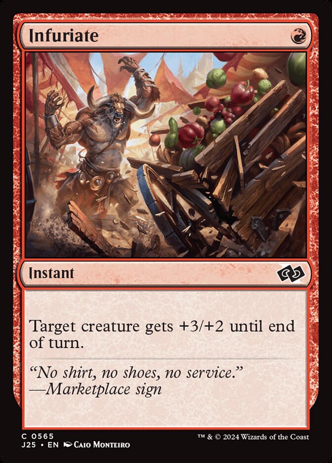 Embravecer / Infuriate - Magic: The Gathering - MoxLand