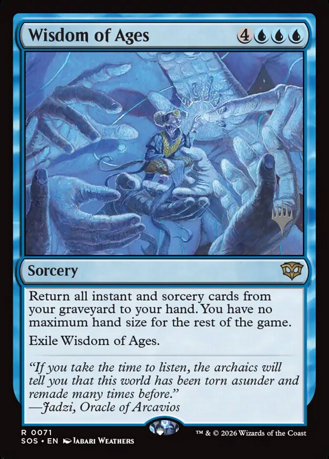 Wisdom of Ages - Magic: The Gathering - MoxLand