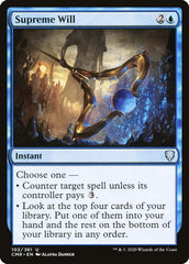 Vontade Suprema / Supreme Will - Magic: The Gathering - MoxLand