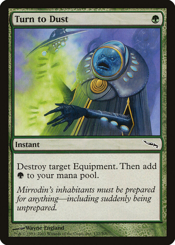 Tornar Pó / Turn to Dust - Magic: The Gathering - MoxLand