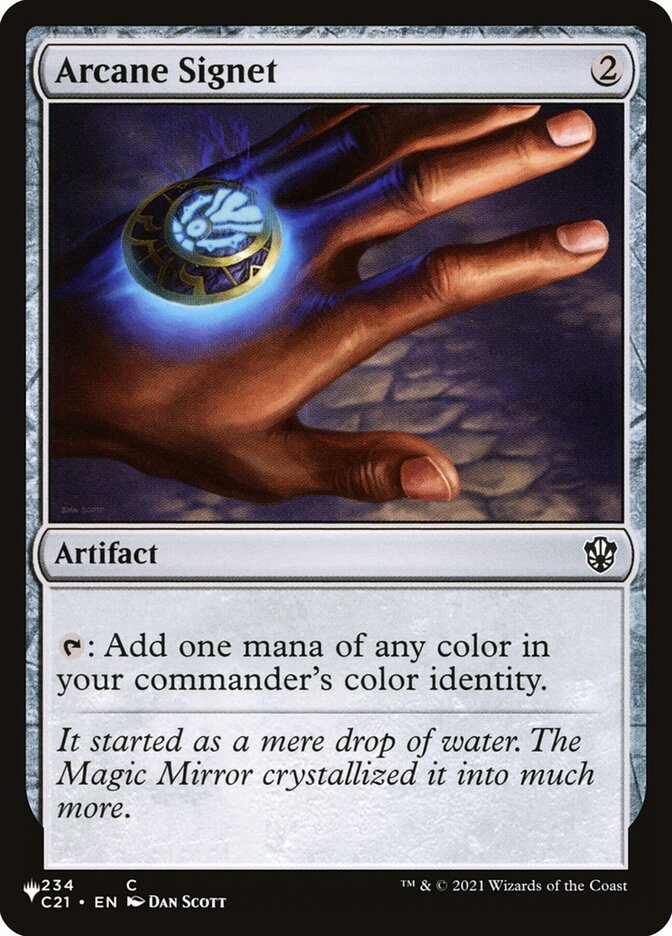 Sinete Arcano / Arcane Signet - Magic: The Gathering - MoxLand