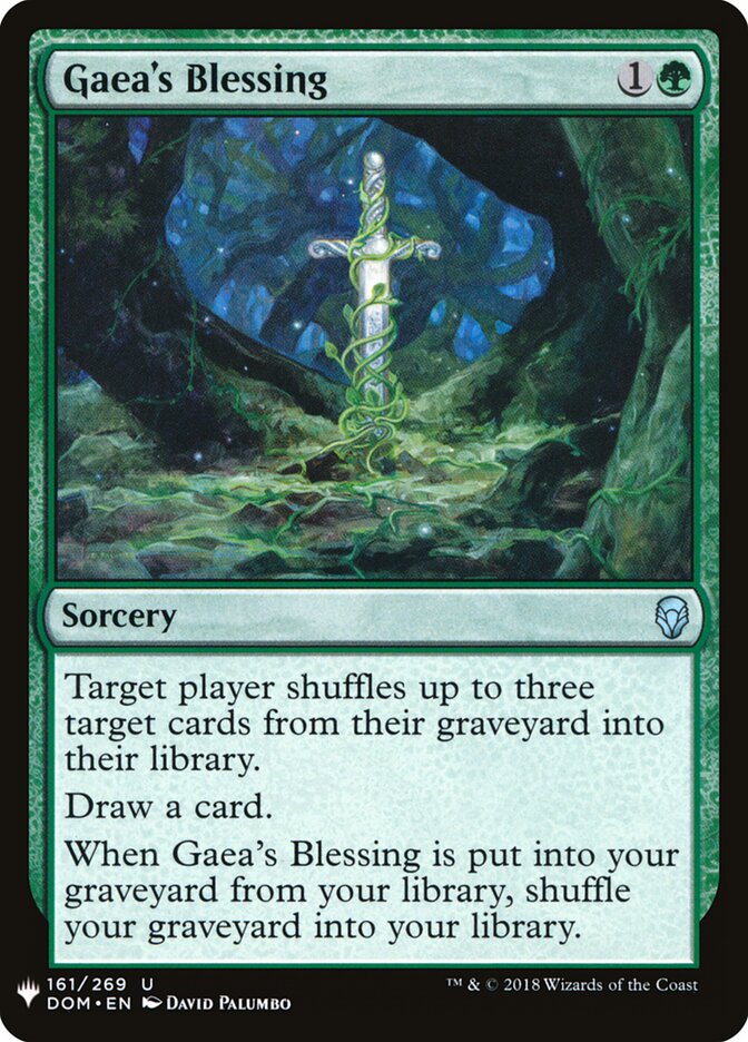 Bênção de Gaia / Gaea's Blessing - Magic: The Gathering - MoxLand
