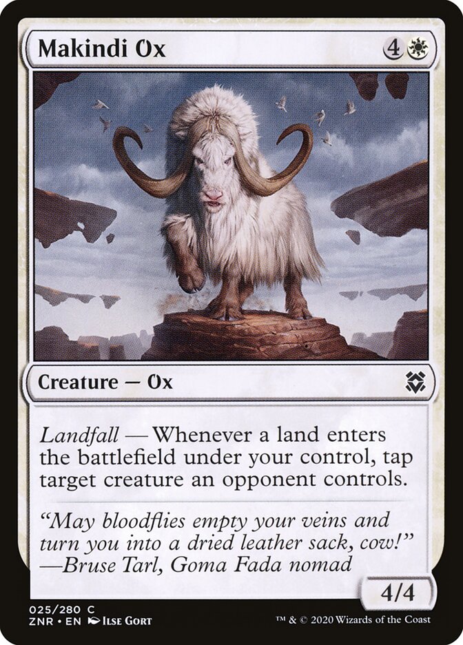 Boi de Makindi / Makindi Ox - Magic: The Gathering - MoxLand