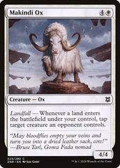 Boi de Makindi / Makindi Ox - Magic: The Gathering - MoxLand