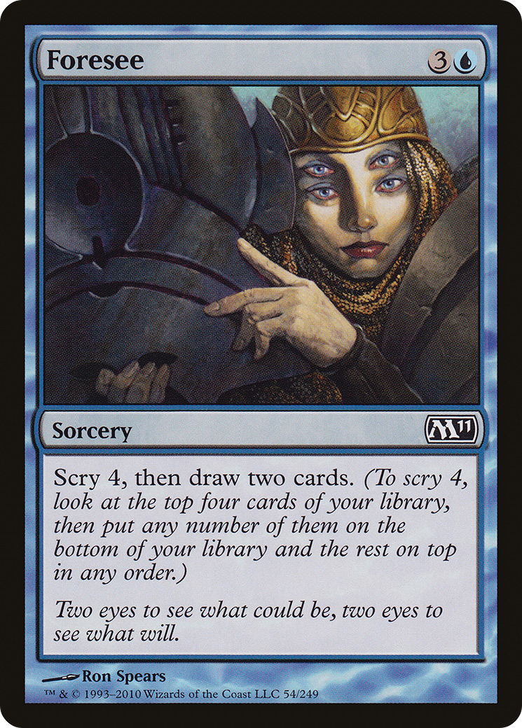 Presciência / Foresee - Magic: The Gathering - MoxLand