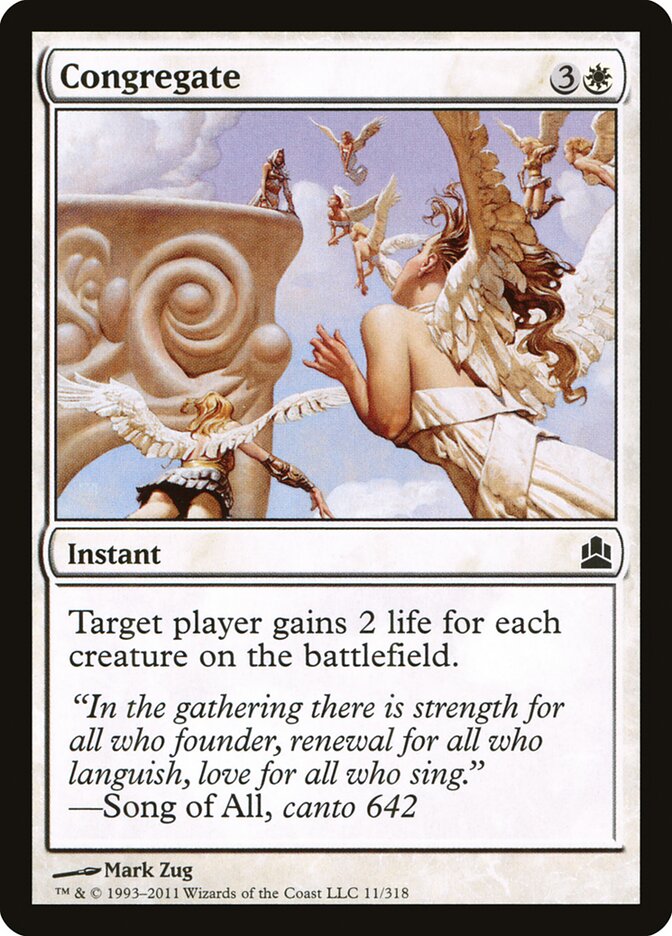Congregar / Congregate - Magic: The Gathering - MoxLand