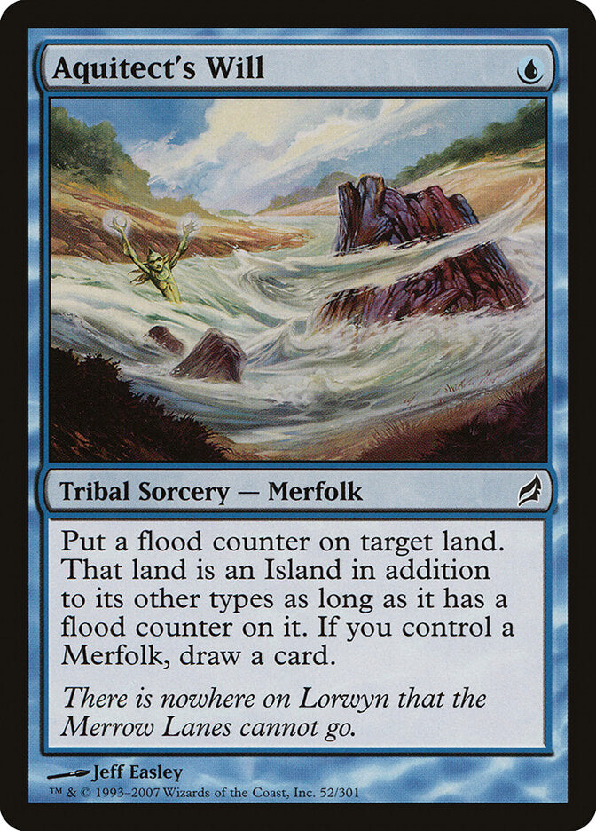 Determinação do Aquateto / Aquitect's Will - Magic: The Gathering - MoxLand