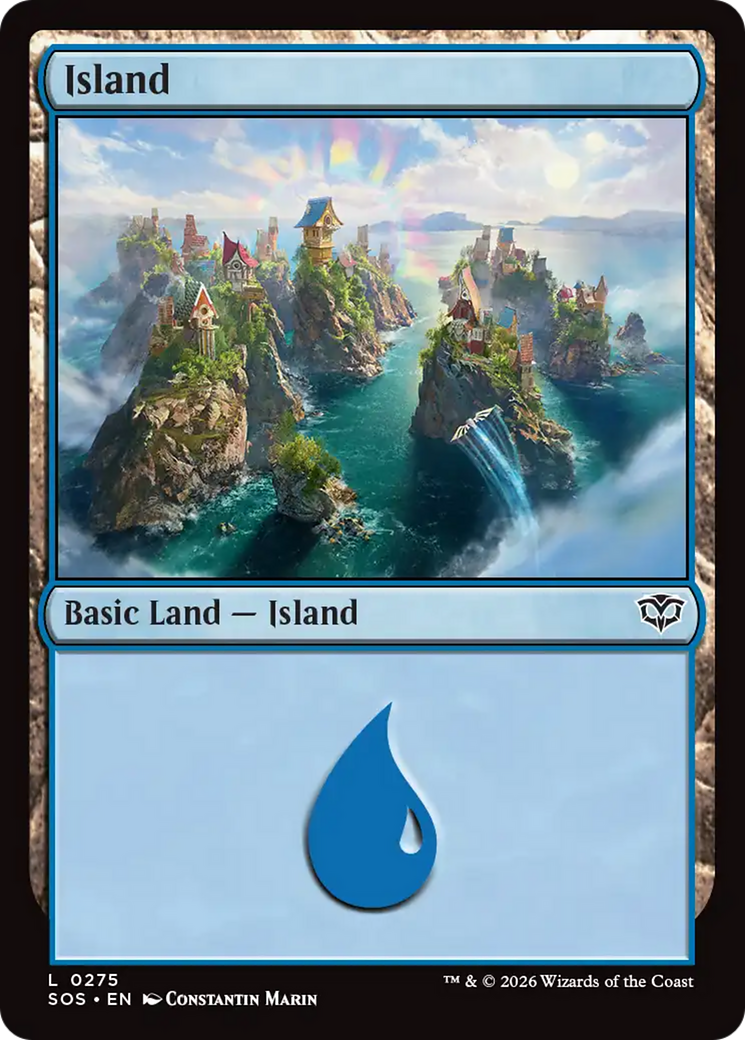 Ilha / Island - Magic: The Gathering - MoxLand