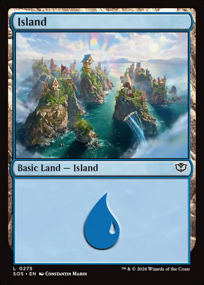 Ilha / Island - Magic: The Gathering - MoxLand