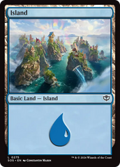 Ilha / Island - Magic: The Gathering - MoxLand
