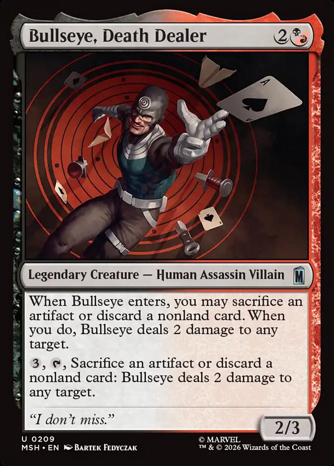 Bullseye, Death Dealer - Magic: The Gathering - MoxLand