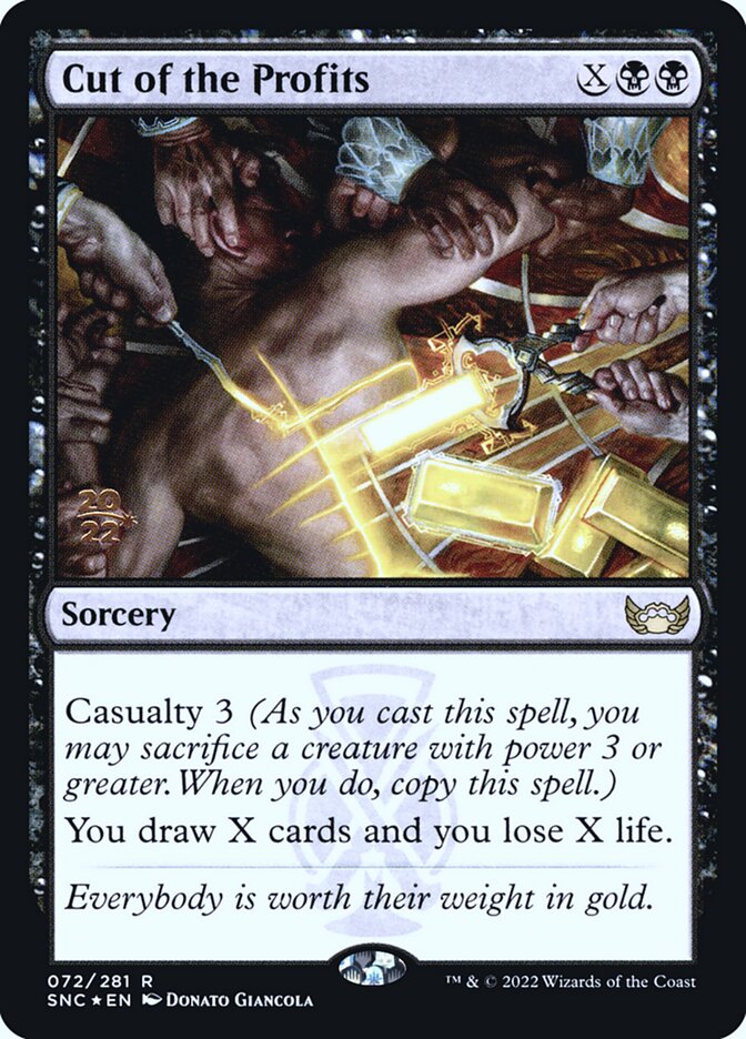 Corte nos Lucros / Cut of the Profits - Magic: The Gathering - MoxLand