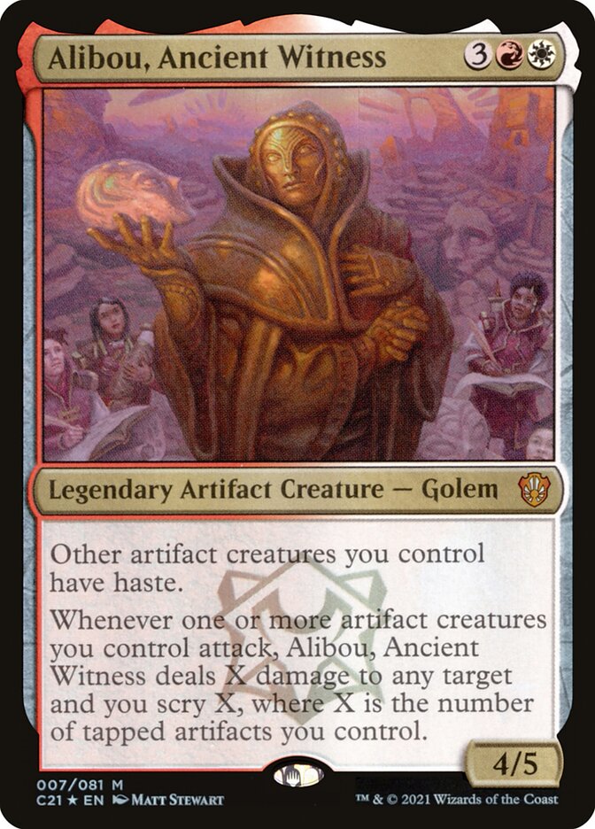 Alibou, Antiga Testemunha / Alibou, Ancient Witness - Magic: The Gathering - MoxLand