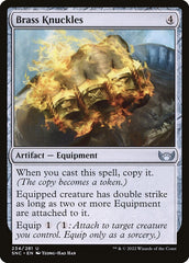 Soqueira Flamejante / Brass Knuckles - Magic: The Gathering - MoxLand