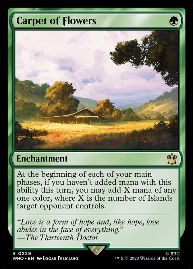 Tapete de Flores / Carpet of Flowers - Magic: The Gathering - MoxLand