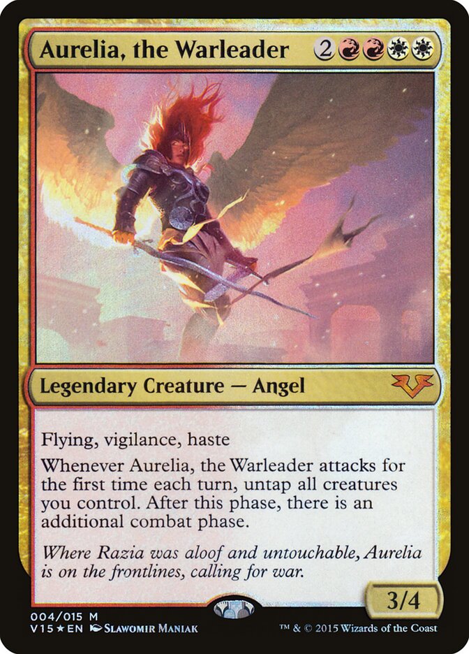Aurélia, Líder de Guerra / Aurelia, the Warleader - Magic: The Gathering - MoxLand