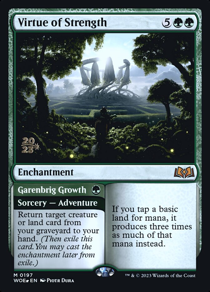 Virtude da Força / Virtue of Strength - Magic: The Gathering - MoxLand