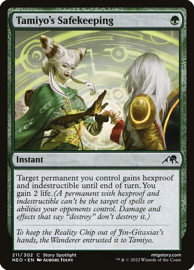 Custódia de Tamiyo / Tamiyo's Safekeeping - Magic: The Gathering - MoxLand